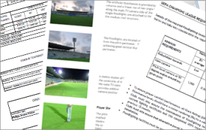 تقرير الإضاءة